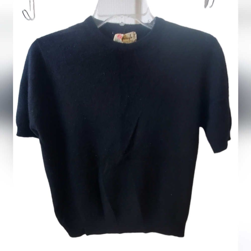 Vintage, 100% cashmere black sweater